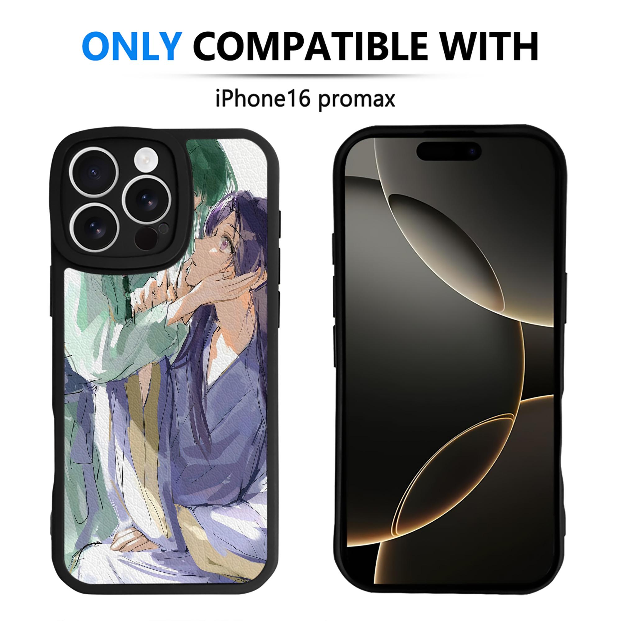 薬屋のひとりごと The Apothecary Diaries 【iPhone 16シリーズ対応】シリコンスマホケース（レザー調） 材質：シリコン